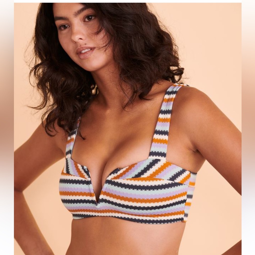 🆕 L*Space Over The Moon Lee Bralette Bikini Top NWOT